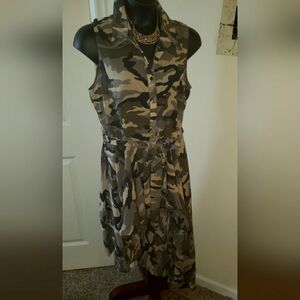 Womens Camo Long Shirt